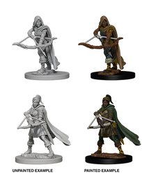 D&D Miniatures (Unpainted) - Player Characters (Rangers)