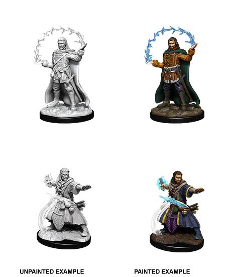 D&D Miniatures (Unpainted) - Player Characters (Wizards)