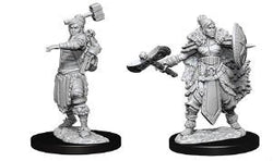 D&D Miniatures (Unpainted) - Player Characters (Barbarians)