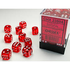 Chessex Dice (Translucent) 36d6