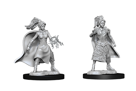 D&D Miniatures (Unpainted) - Player Characters (Sorcerers)
