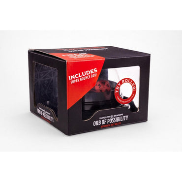 Fanroll: D&D Orb of Possibility Dice Roller with Silicone d20 (removable lid)