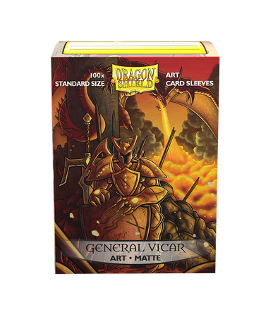 Dragon Shield: Standard 100ct Art Sleeves - General Vicar