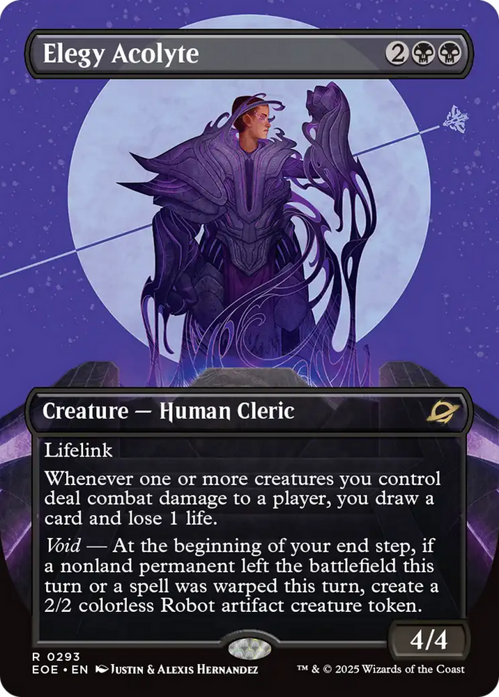 Elegy Acolyte (Borderless) [Edge of Eternities]