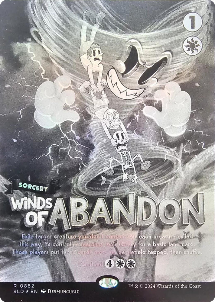 Winds of Abandon (Black & White Foil) [Secret Lair Drop Series]