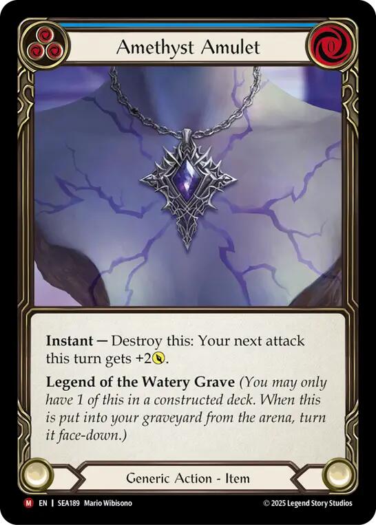 Amethyst Amulet [SEA189] (High Seas)