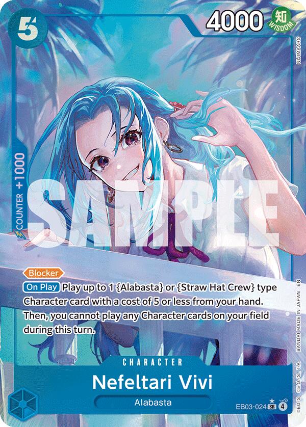 Nefeltari Vivi (Alternate Art) [Extra Booster: One Piece Heroines Edition]