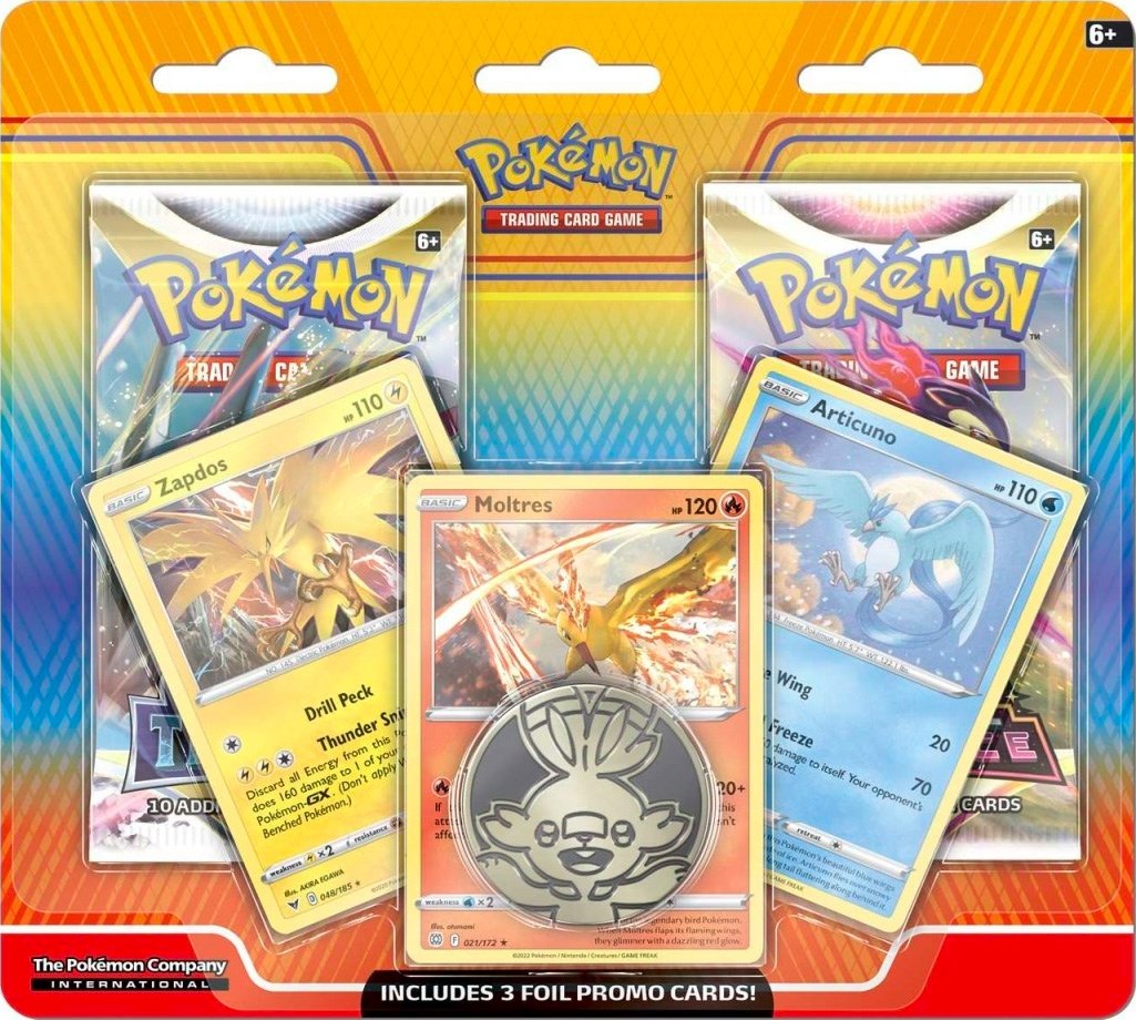 PKM Enhanced 2-Pack Blister - (Articuno, Zapdos, & Moltres)