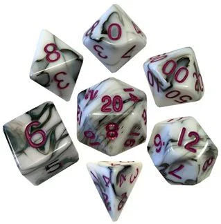 MDG - 16mm Acrylic Polyhedral Dice Set