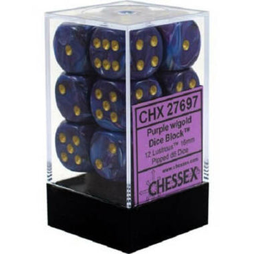 Chessex Dice Lustrous 12d6