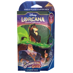 Disney Lorcana TCG Shimmering Skies Starter Decks
