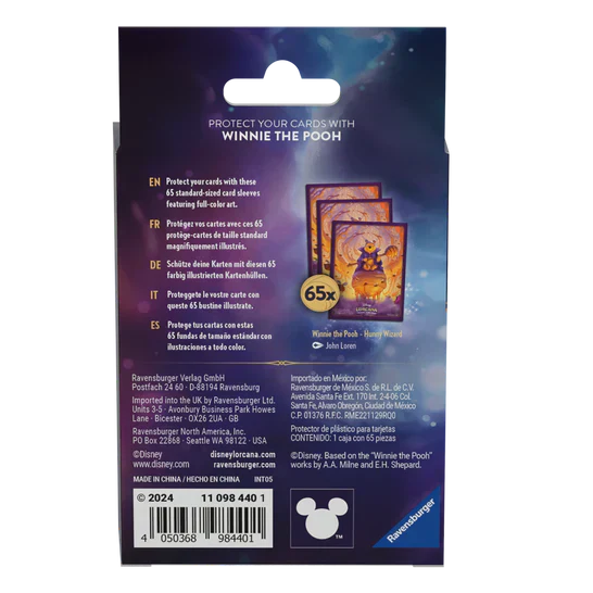 Disney Lorcana TCG Sleeves - Azurite Sea (Set 6)