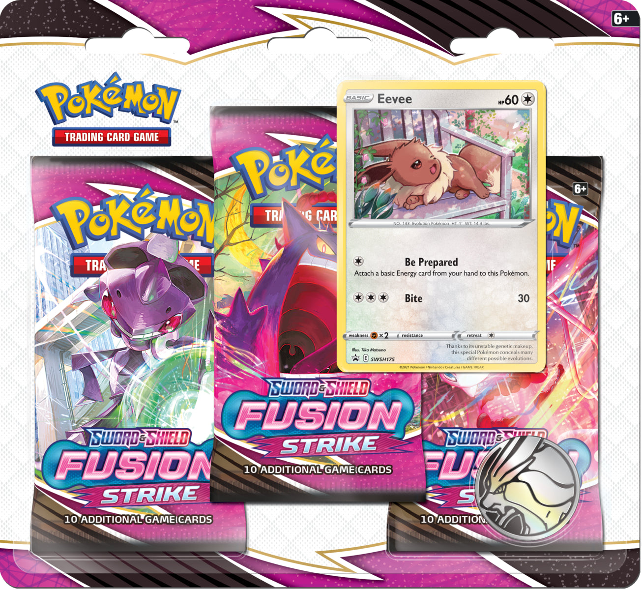 PKM 3-Pack Blister - Fusion Strike (Eevee)
