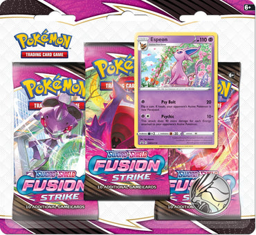 PKM 3-Pack Blister - Fusion Strike (Espeon)