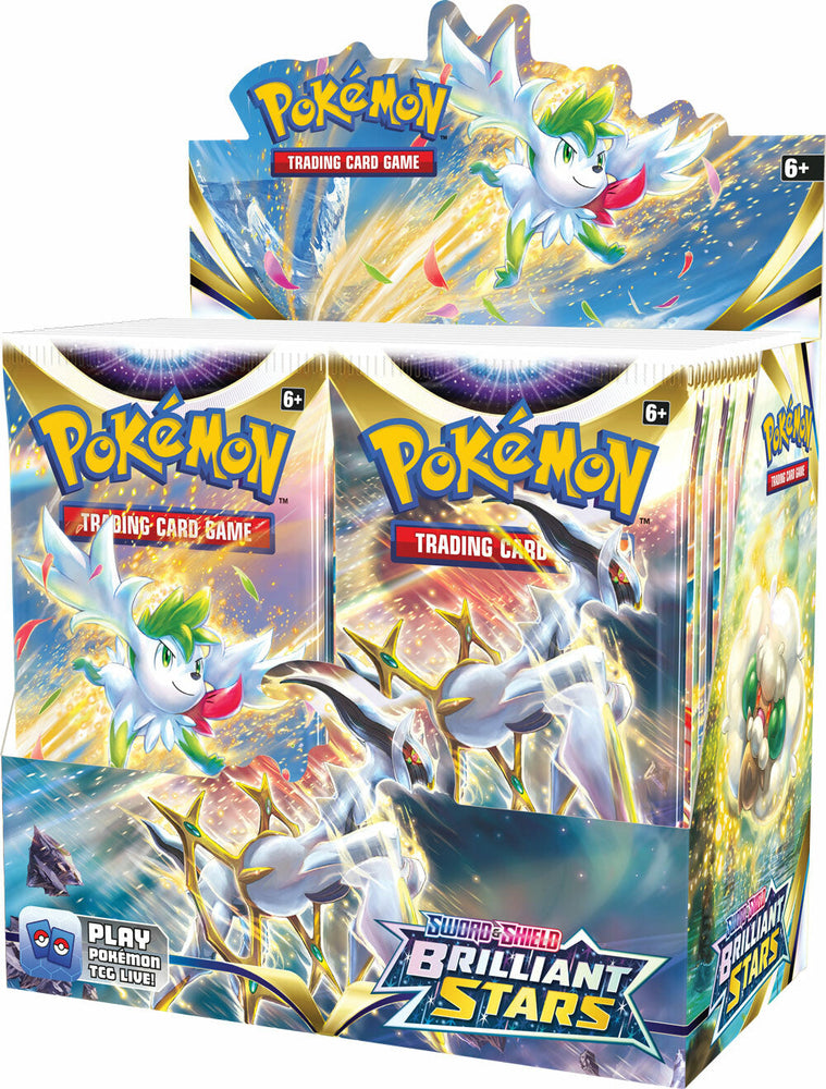 PKM Booster Box - Sword & Shield: Brilliant Stars