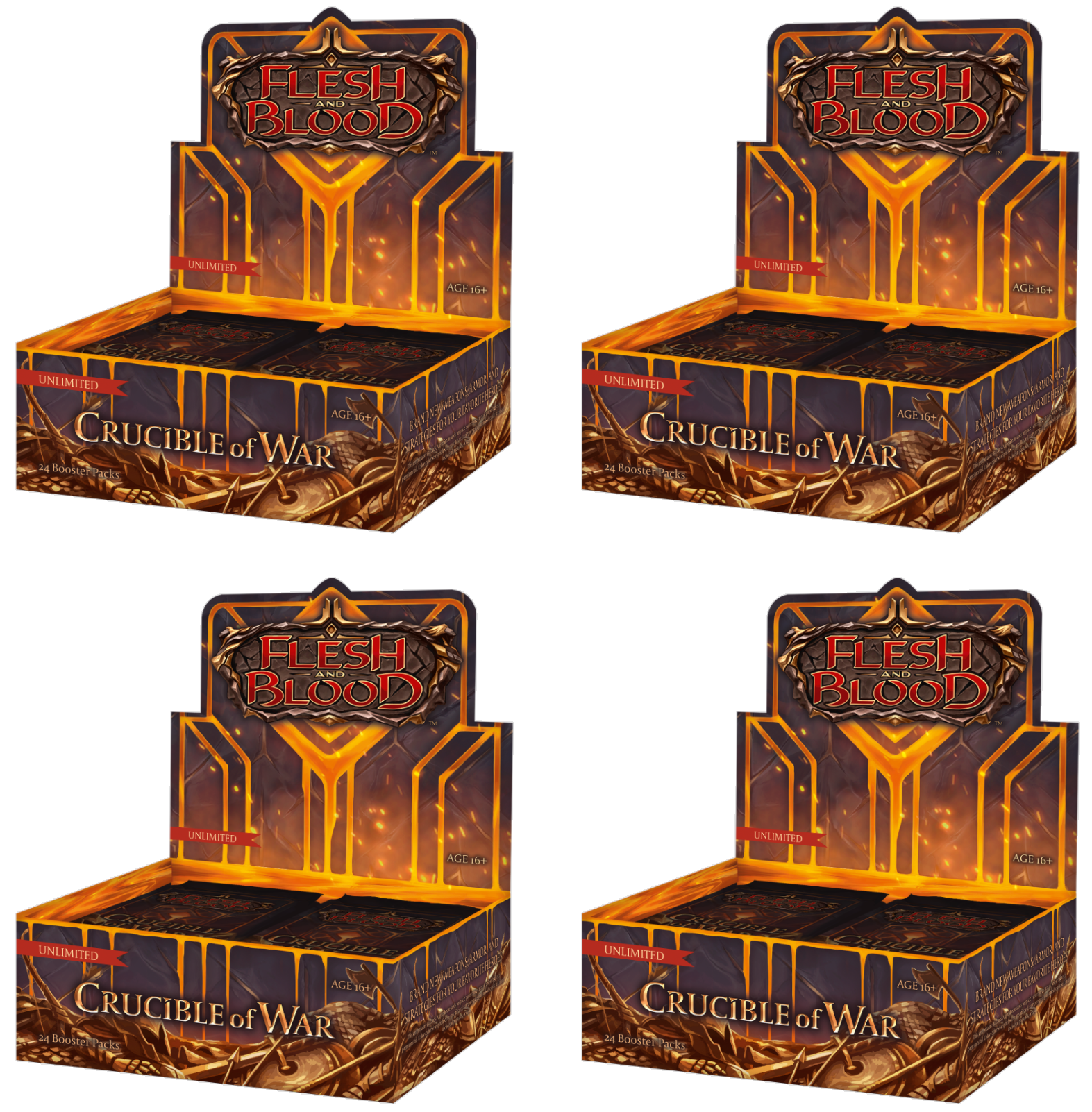 FAB Booster Case - Crucible of War (Unlimited)