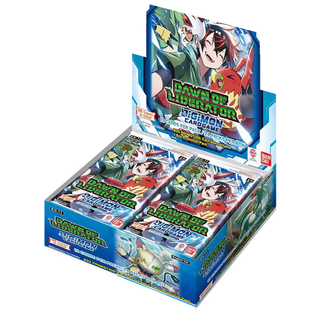 Digimon Booster Box EX11– Dawn of Liberator
