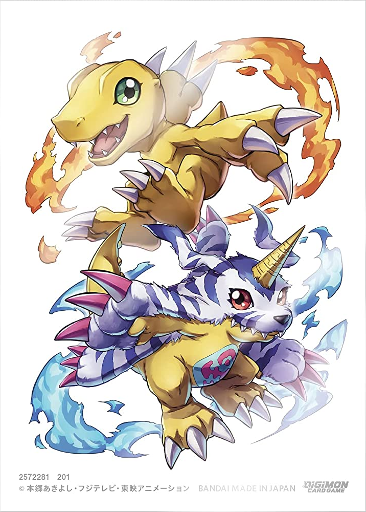 Digimon Sleeves - Agumon & Gabumon (60)
