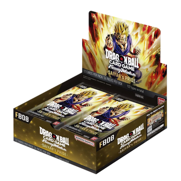 **PRE-ORDER** Dragon Ball Super Card Game: Fusion World – Booster Display: Saiyan's Pride [FB08]