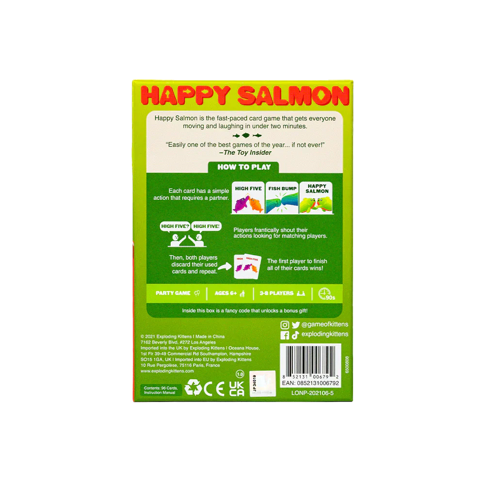 Happy Salmon (by Exploding Kittens)