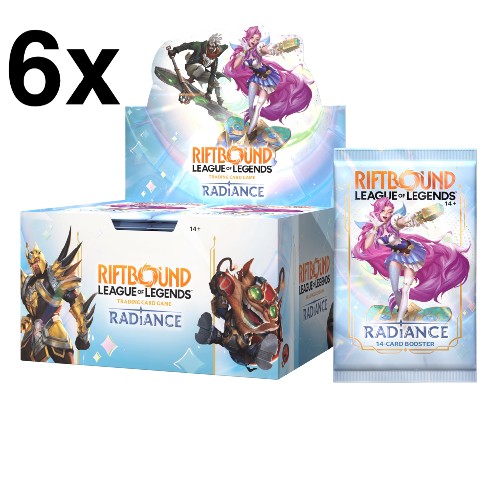 **PRE-ORDER LIMIT 1PP** Riftbound: League of Legends TCG Booster Case - Radiance