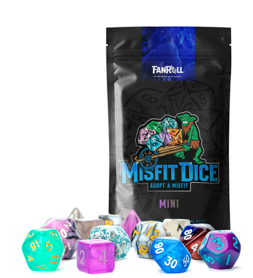 MDG Fanroll Misfit Mystery Dice Set