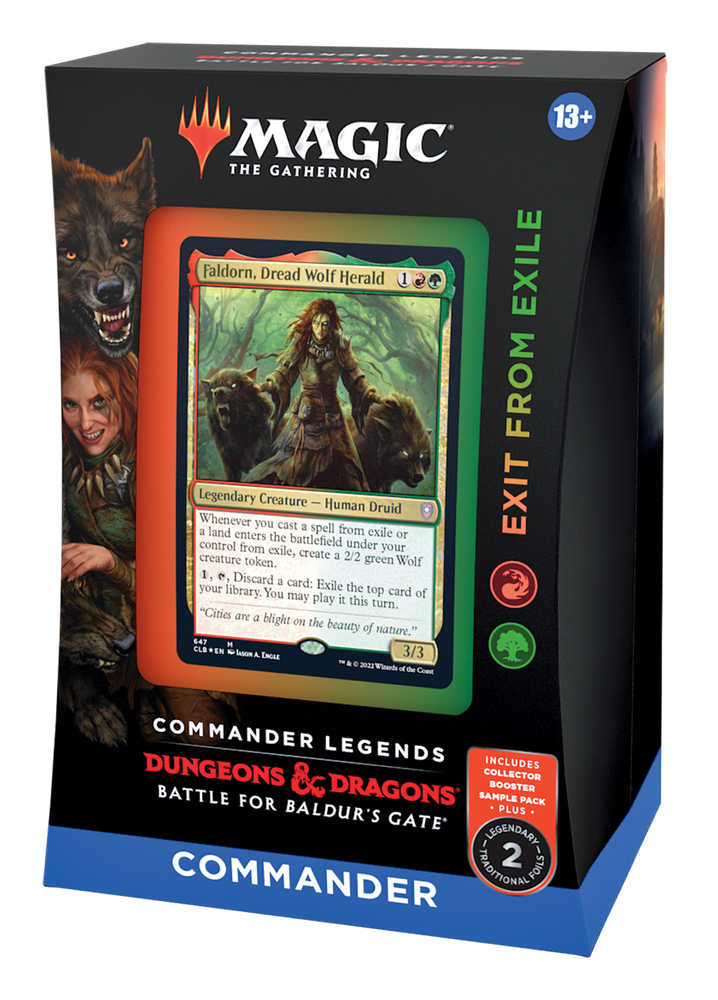 MTG Commander Decks - Commander Legends: Battle for Baldur's Gate