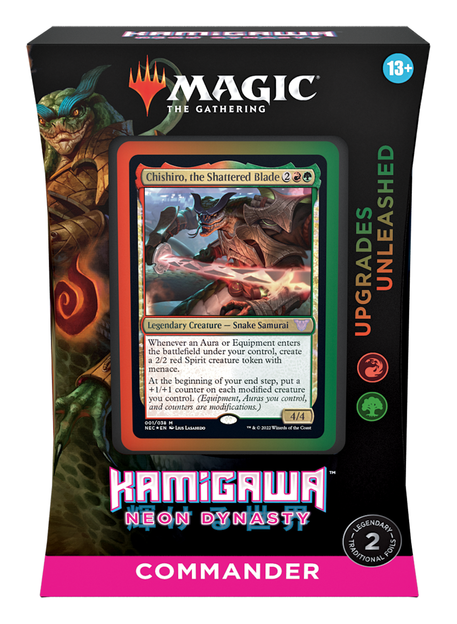 MTG Commander Deck - Kamigawa: Neon Dynasty (Upgrades Unleashed)