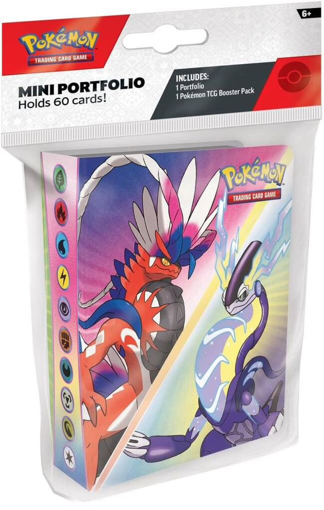 PKM Scarlet & Violet - Mini Portfolio & Booster Pack