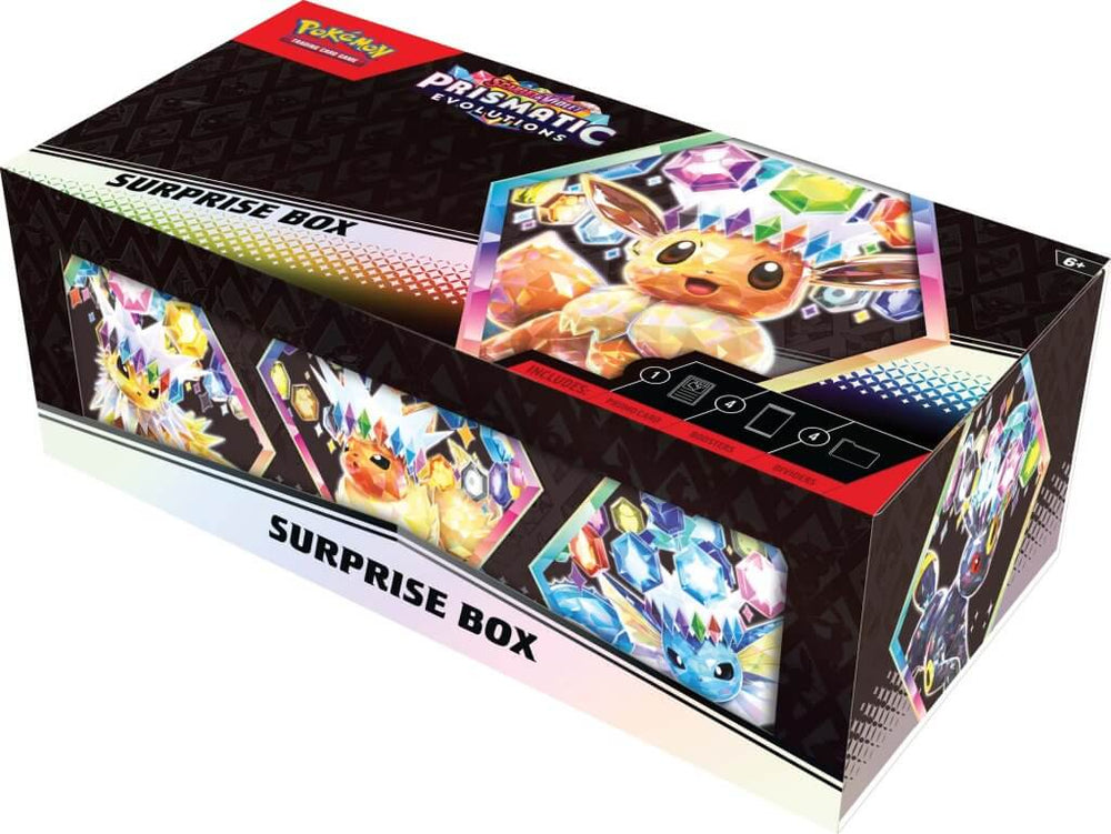 PKM Surprise Box - S&V Prismatic Evolutions [LIMIT 1]