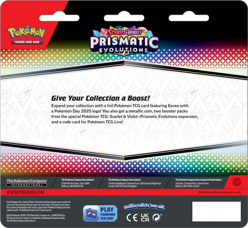 PKM 2-Pack Blister - S&V Prismatic Evolutions