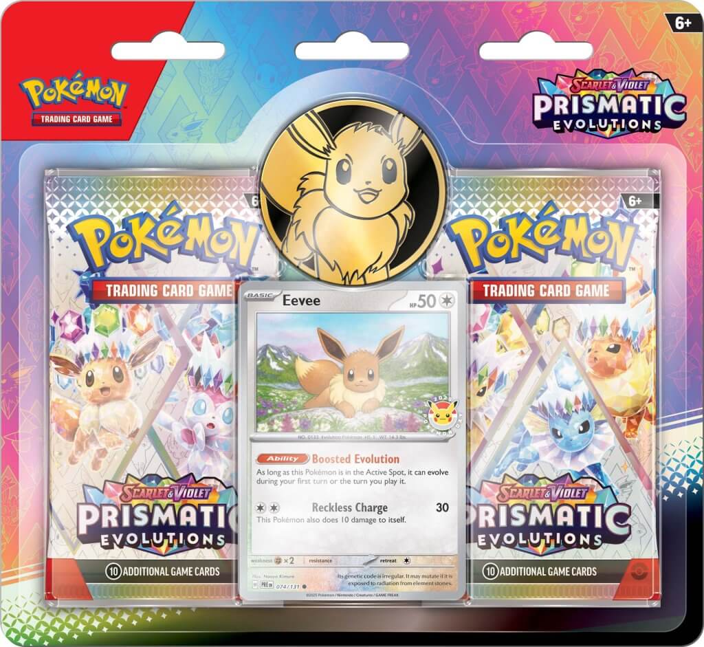 PKM 2-Pack Blister - S&V Prismatic Evolutions