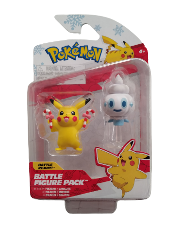 Pokemon Christmas Battle Figure Pack (5cm x2)