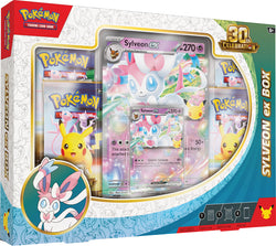 **PRE-ORDER** **LIMIT 1PP** PKM EX Box - 30th Celebration (Sylveon, Greninja) (16th September Release)