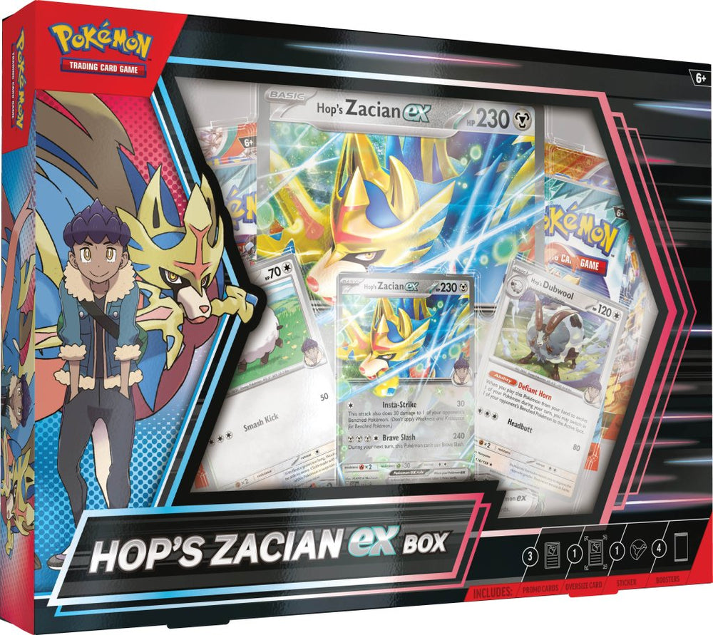 PKM EX Box - Hop's Zacian ex