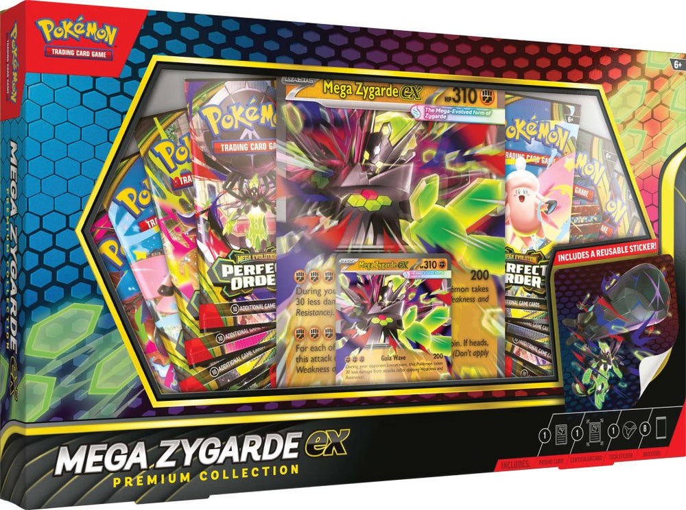 **PRE-ORDER** **LIMIT 2PP** Pokémon TCG: Mega Zygarde ex Premium Collection