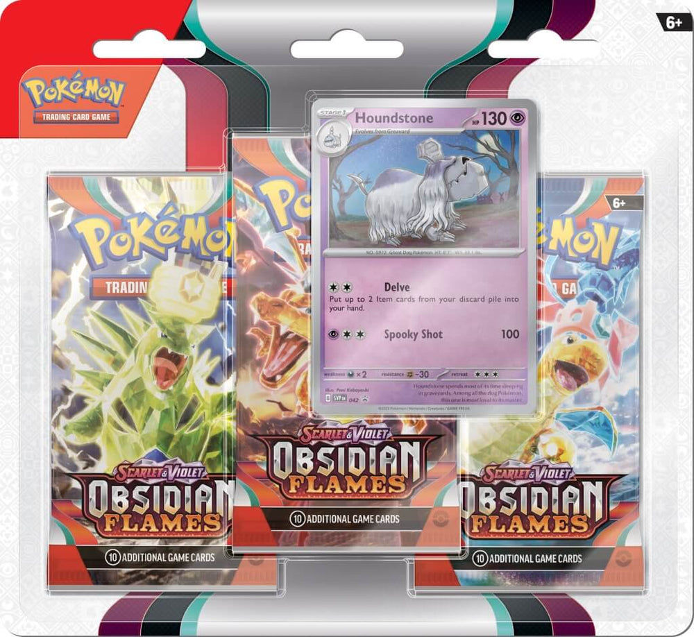 PKM 3-Pack Blister - Obsidian Flames