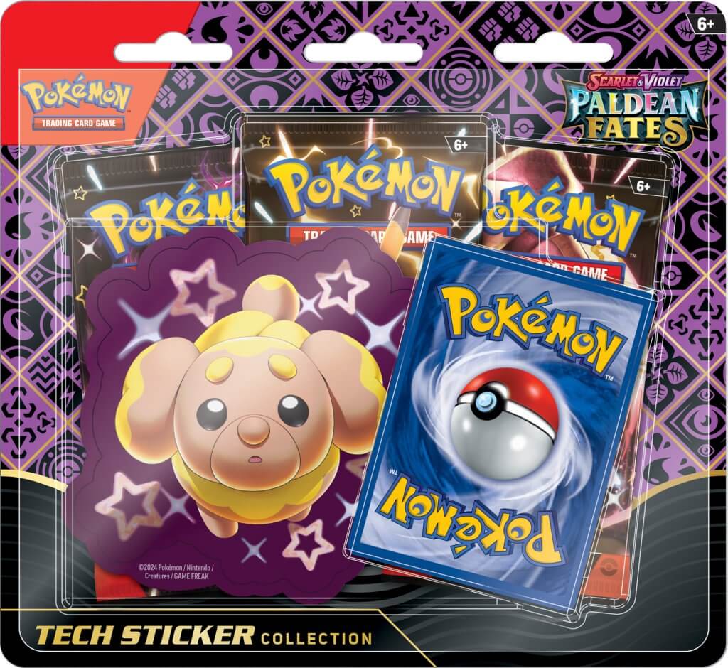 PKM S&V Paldean Fates - Tech Sticker Blister