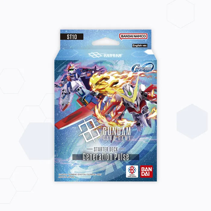 **PRE-ORDER** **LIMIT 2PP** Gundam TCG Starter Deck - Generational Pulse [ST10]