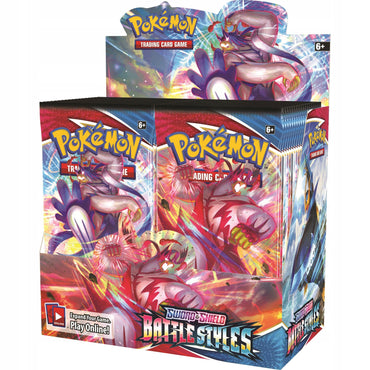 PKM Booster Box - Sword & Shield: Battle Styles