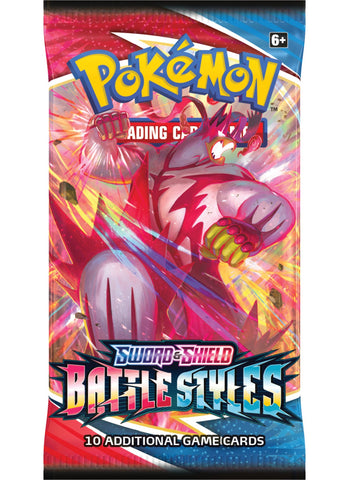 PKM Booster Pack - Sword & Shield: Battle Styles