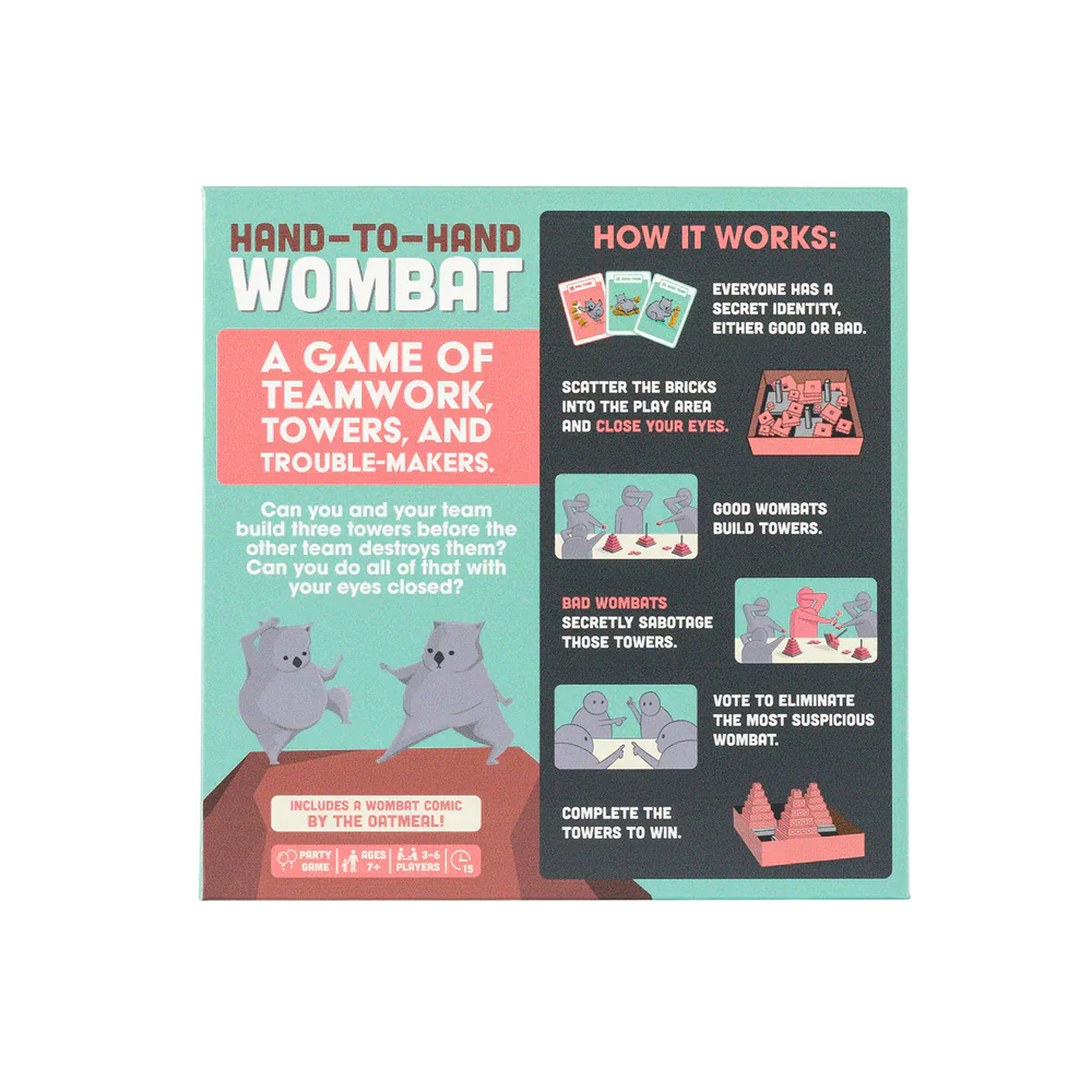 Hand to Hand Wombat (By Exploding Kittens)
