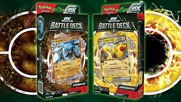 PKM EX Battle Decks - Ampharos & Lucario