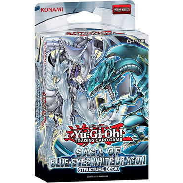 YGO Structure Deck - Saga of Blue-Eyes White Dragon x3 Decks