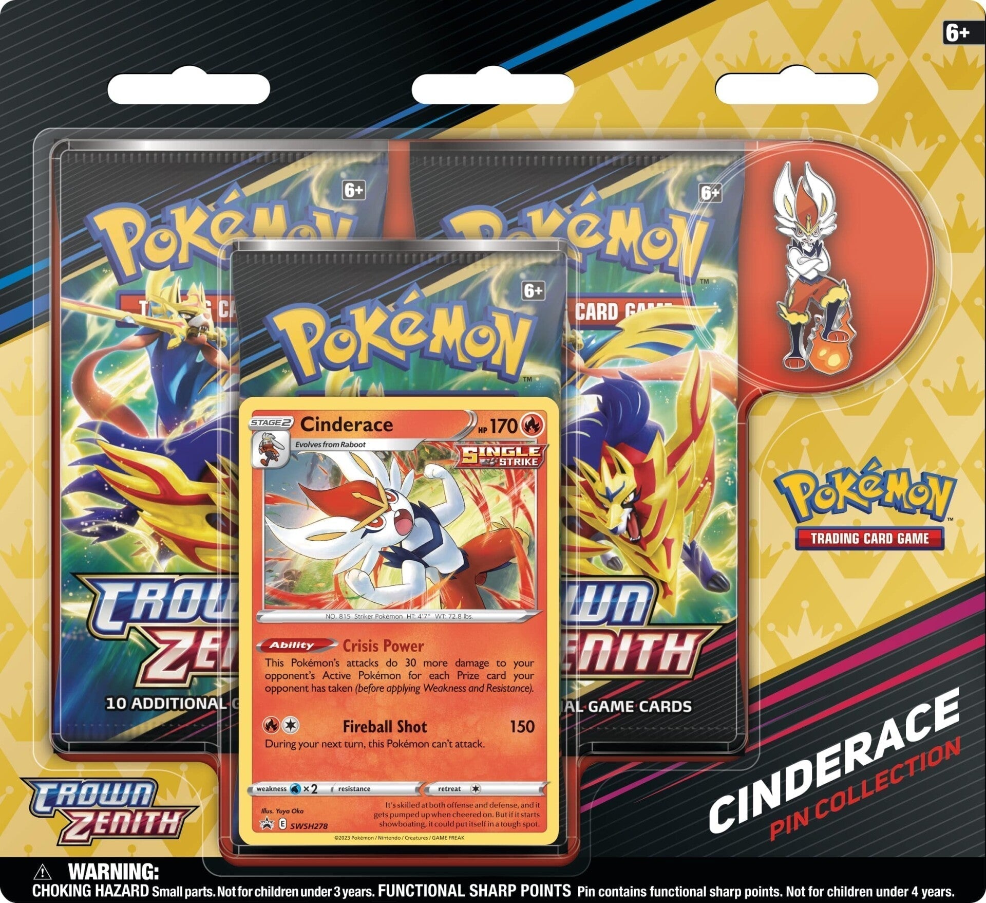 PKM Crown Zenith - Pin Collection Blister Pack