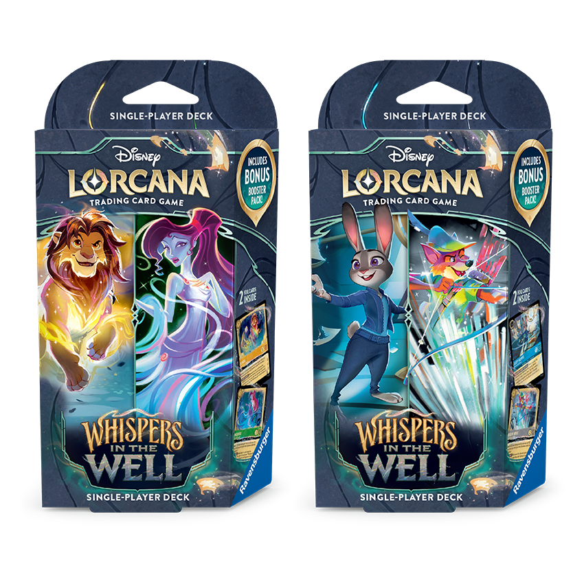 Disney Lorcana TCG - Whispers in the Well Starter Deck