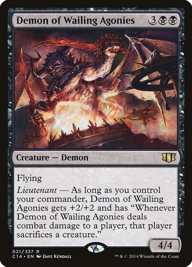 Demon of Wailing Agonies [Commander 2014]