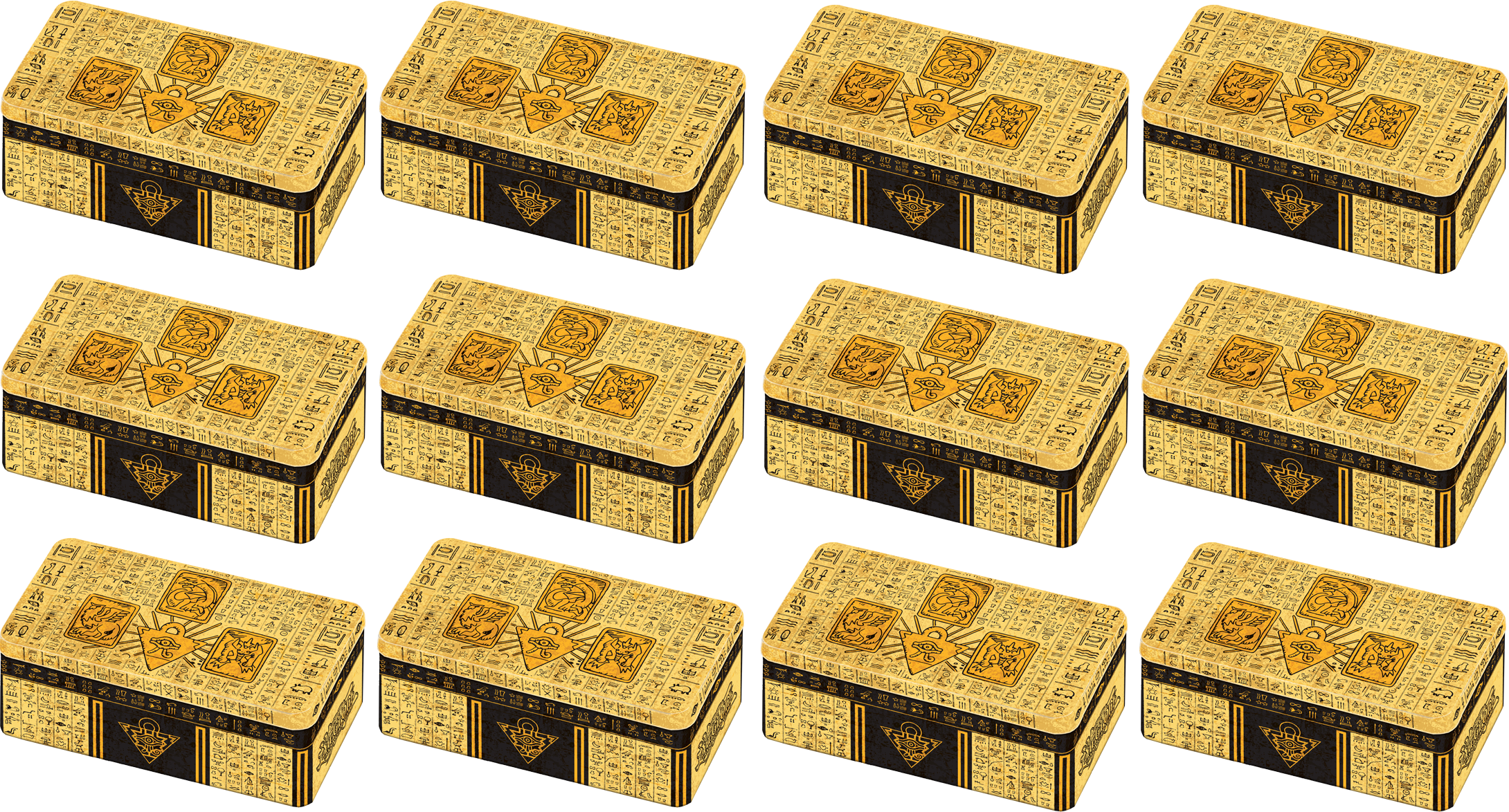 YGO Tin - 2022 Tin of the Pharaoh's Gods Case (1st Edition)