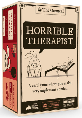 Horrible Therapist (by Exploding Kittens) Extra Horrible Edition