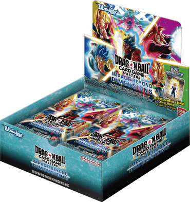 **PRE-ORDER** DBS Masters Booster Box - Ultra Bout Set 4: Impact Beyond Dimensions (B31)